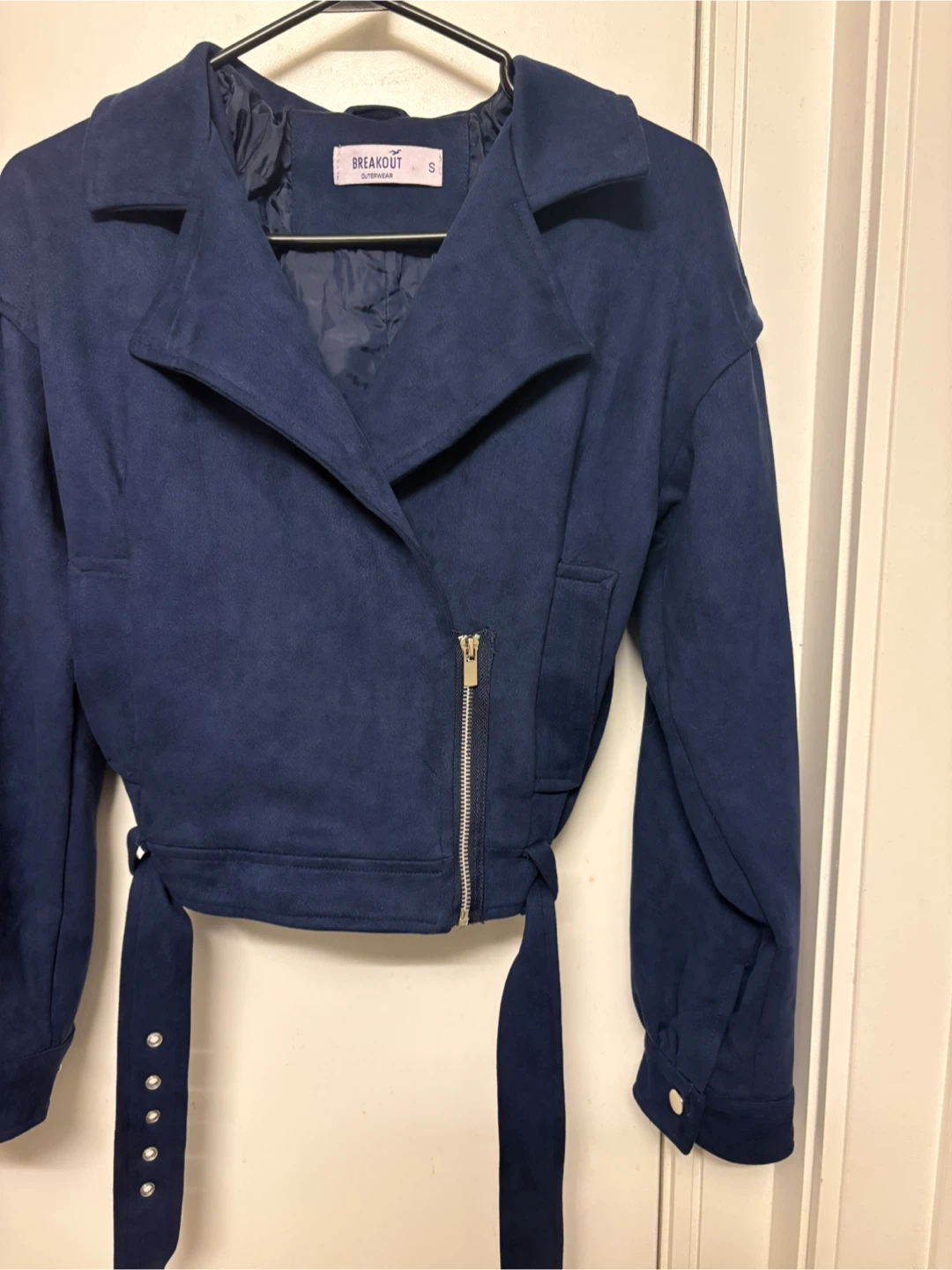 Blue Suede Jacket