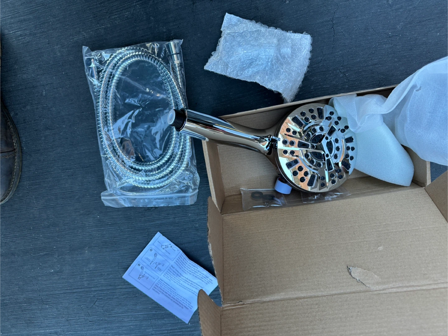 New Shower Head with Hose and Box - photo 2