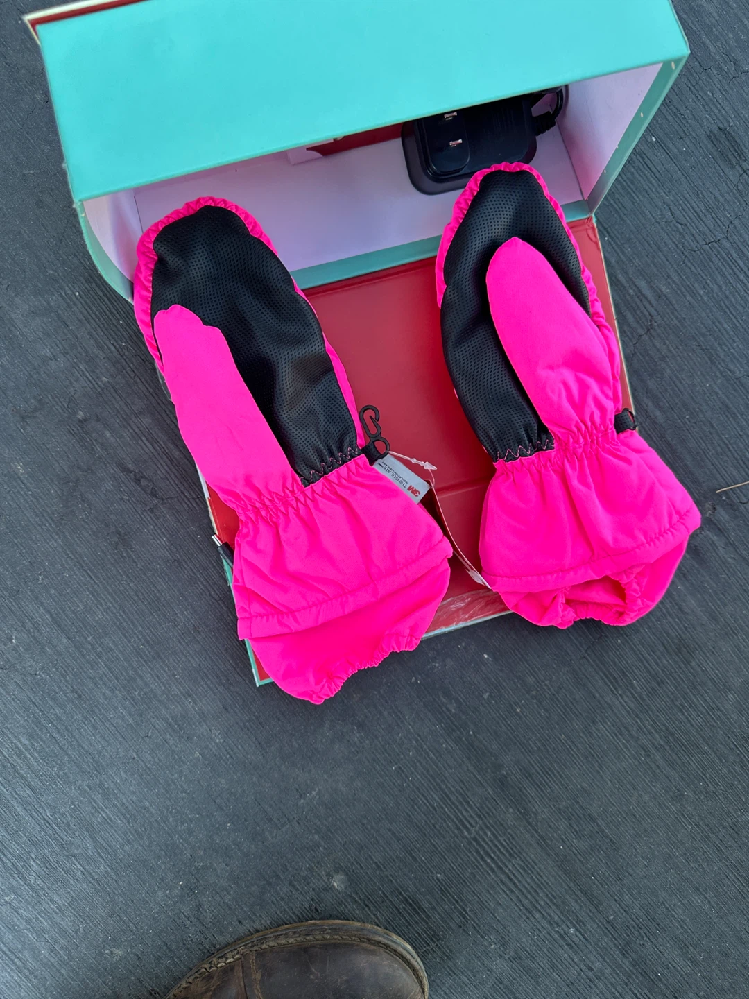 New Heated Mittens - Pink - photo 3