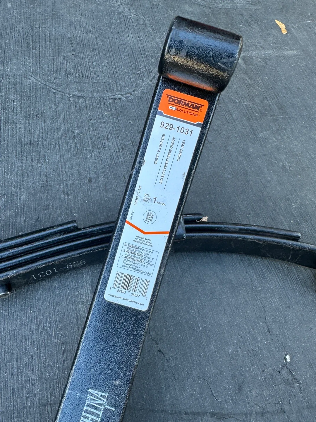 Dorman 929-1031 Utility Trailer Leaf Spring thumbnail