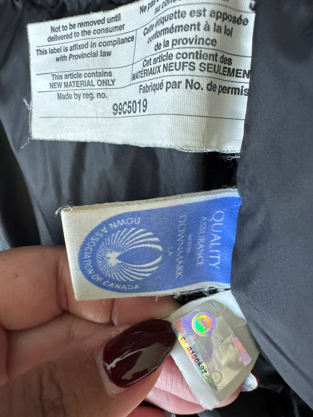 Canada Goose Down Parka kids Kensington- Size L/G image indicator(5)