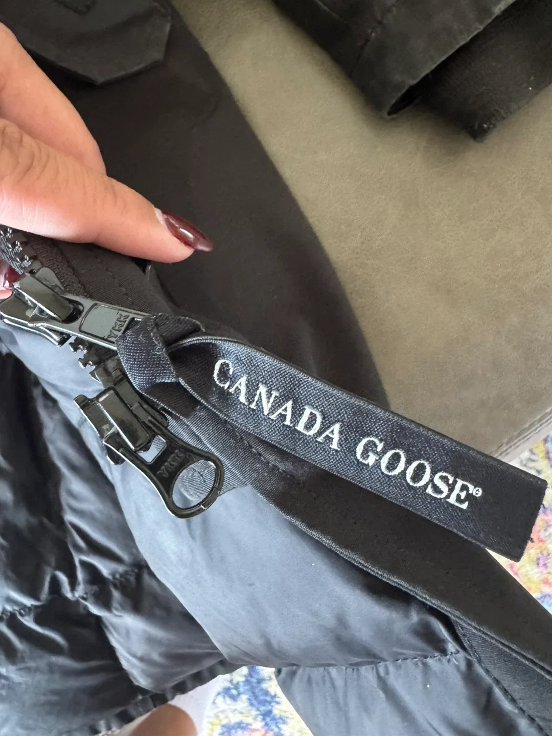 Canada Goose Down Parka kids Kensington- Size L/G image indicator(6)