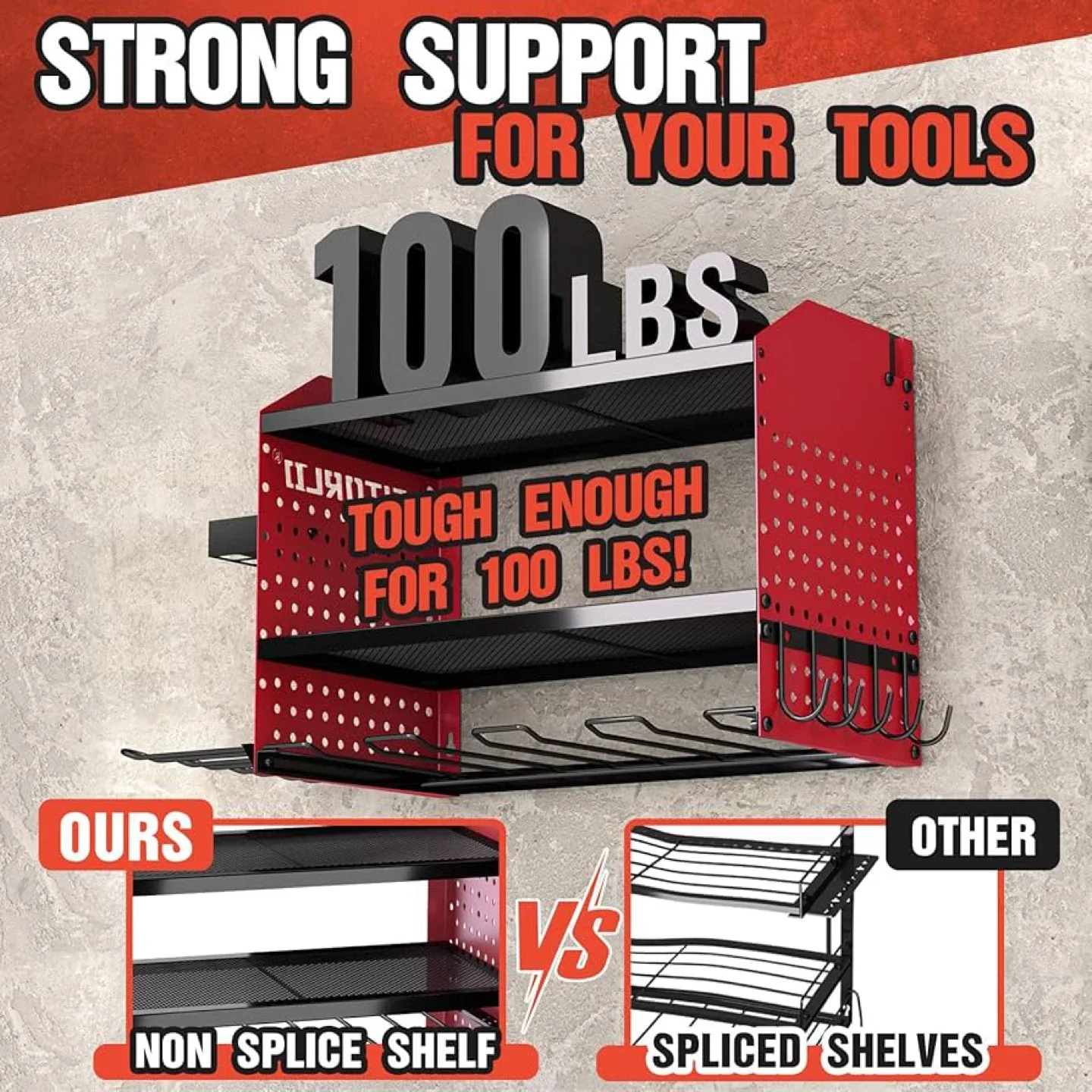 Veitorld Power Tool Organizer - MZY-860 image indicator(2)