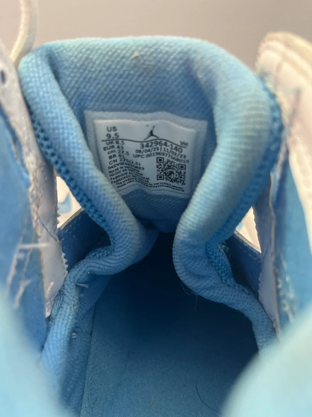 Jordan True Flight Blue/White US 9.5 image indicator(5)