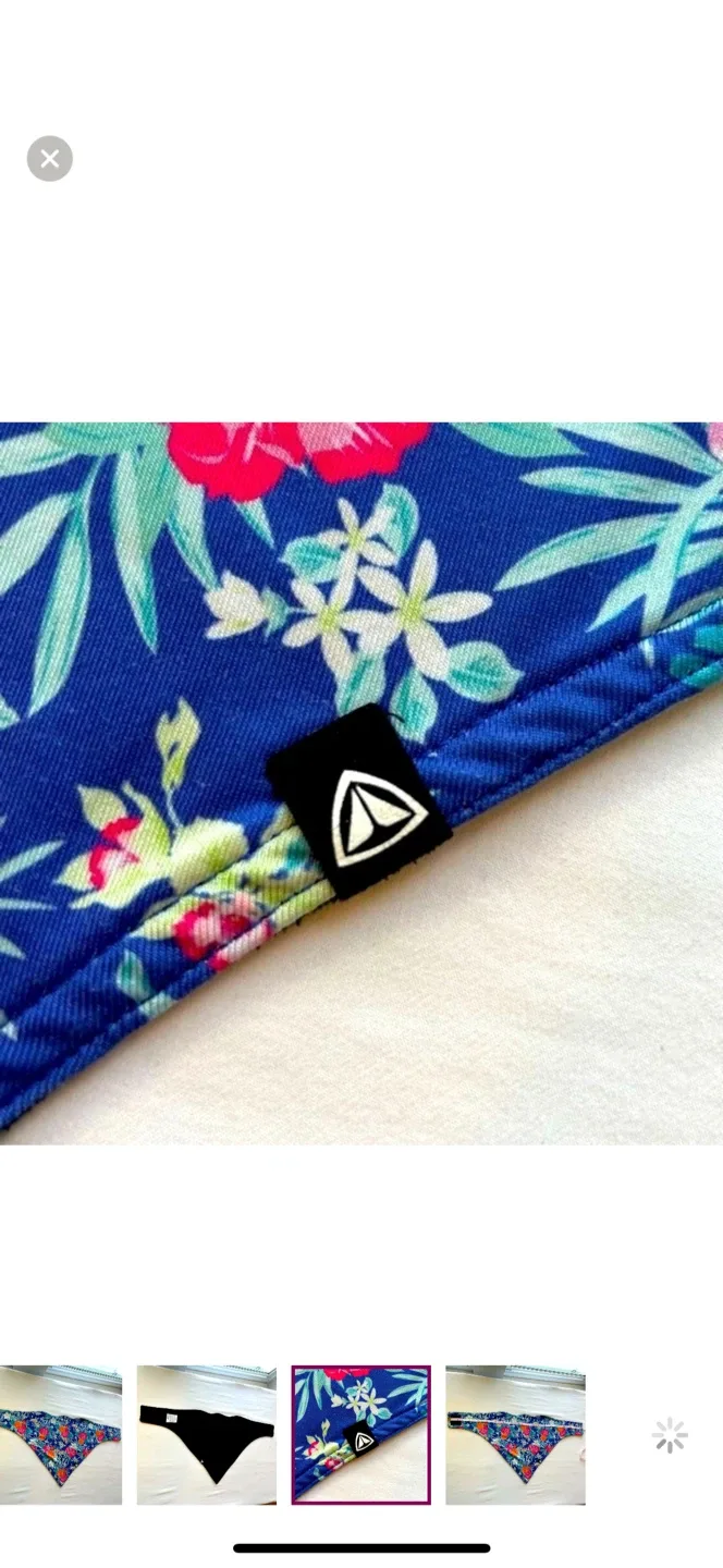 Firefly Floral Fleece Lined Face Mask Scarf image indicator(4)