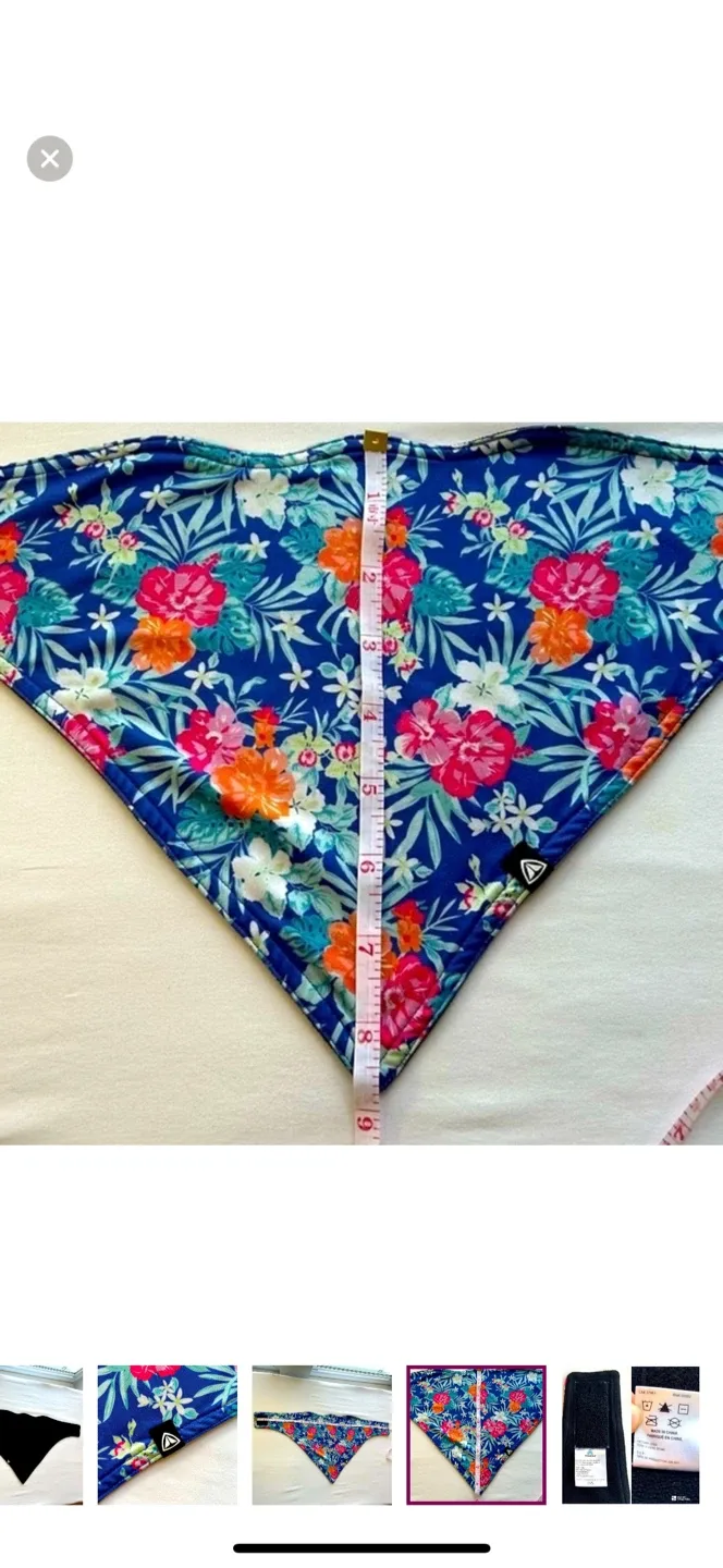 Firefly Floral Fleece Lined Face Mask Scarf image indicator(6)