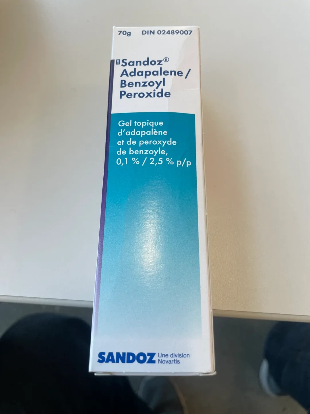 Sandoz Adapalene/Benzoyl Peroxide Gel thumbnail