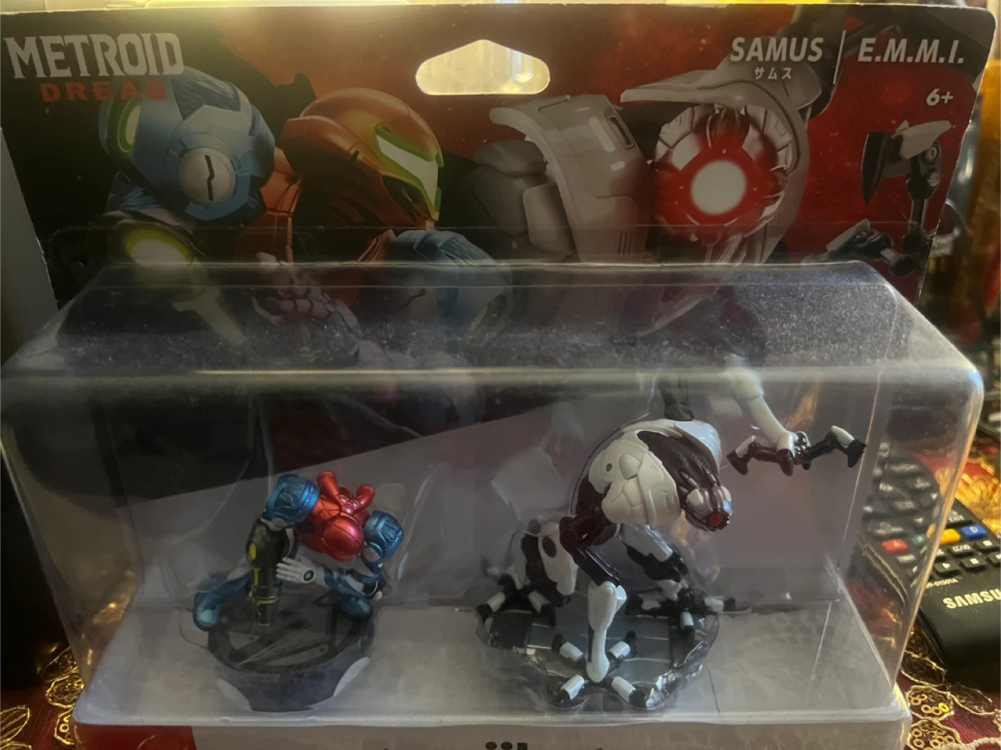 Metroid Dread Samus & E.M.M.I. Figure Set - New!