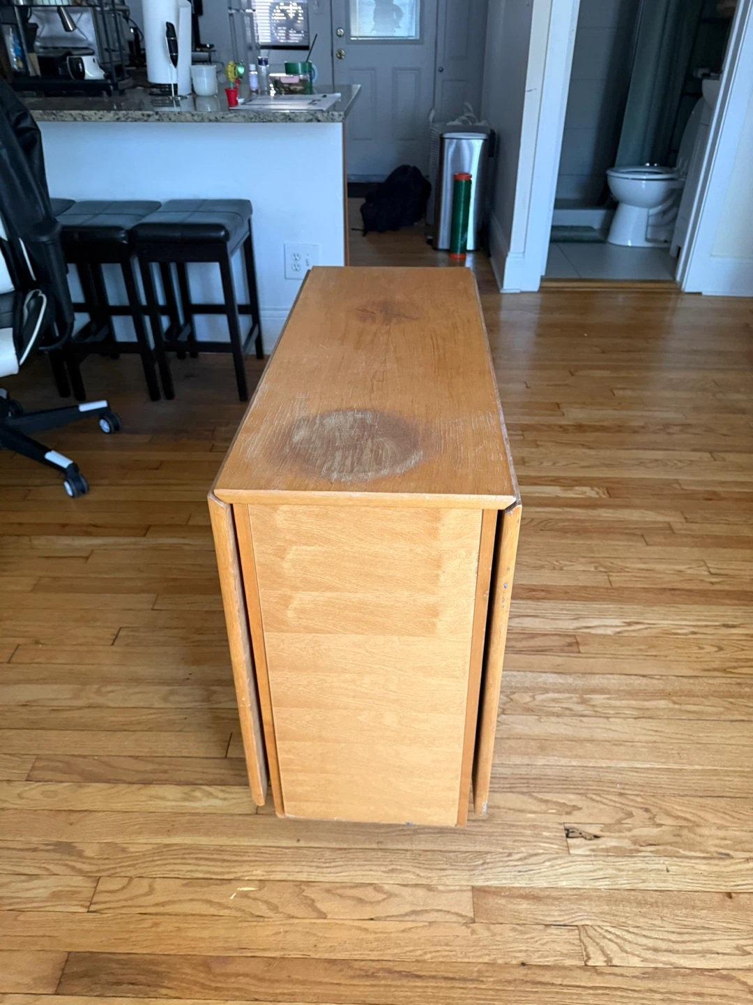 Drop Leaf Dining Table with Chairs - photo 5