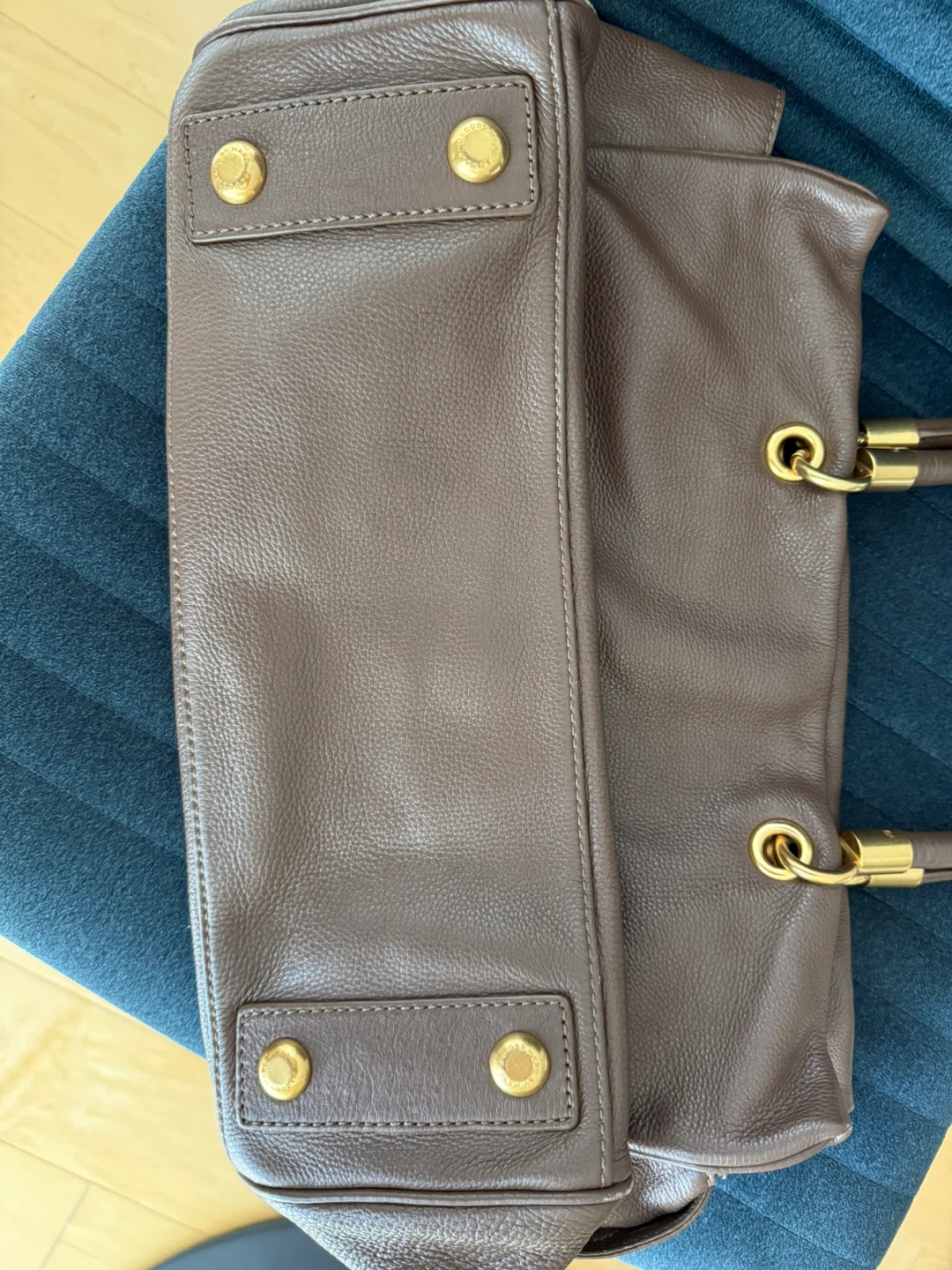 Brown leather Marc by Marc Jacobs tote (authentic) - photo 3