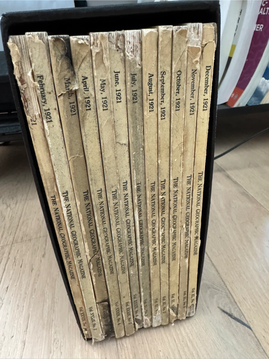 National Geographic Magazine 1921 Collection - photo 2