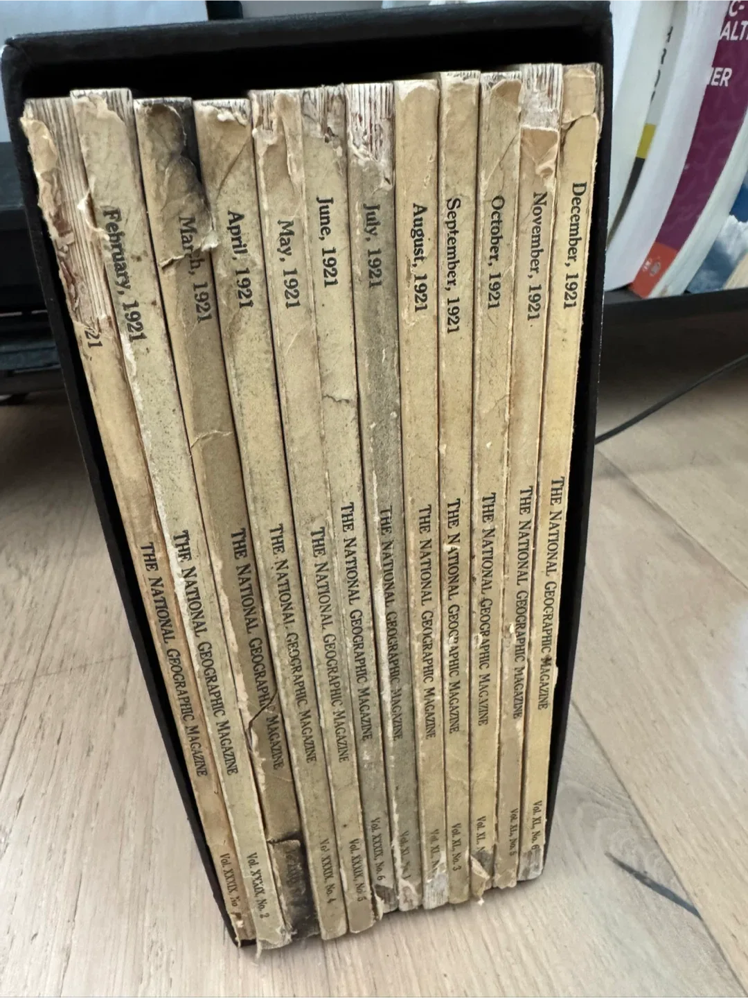 National Geographic Magazine 1921 Collection image indicator(2)