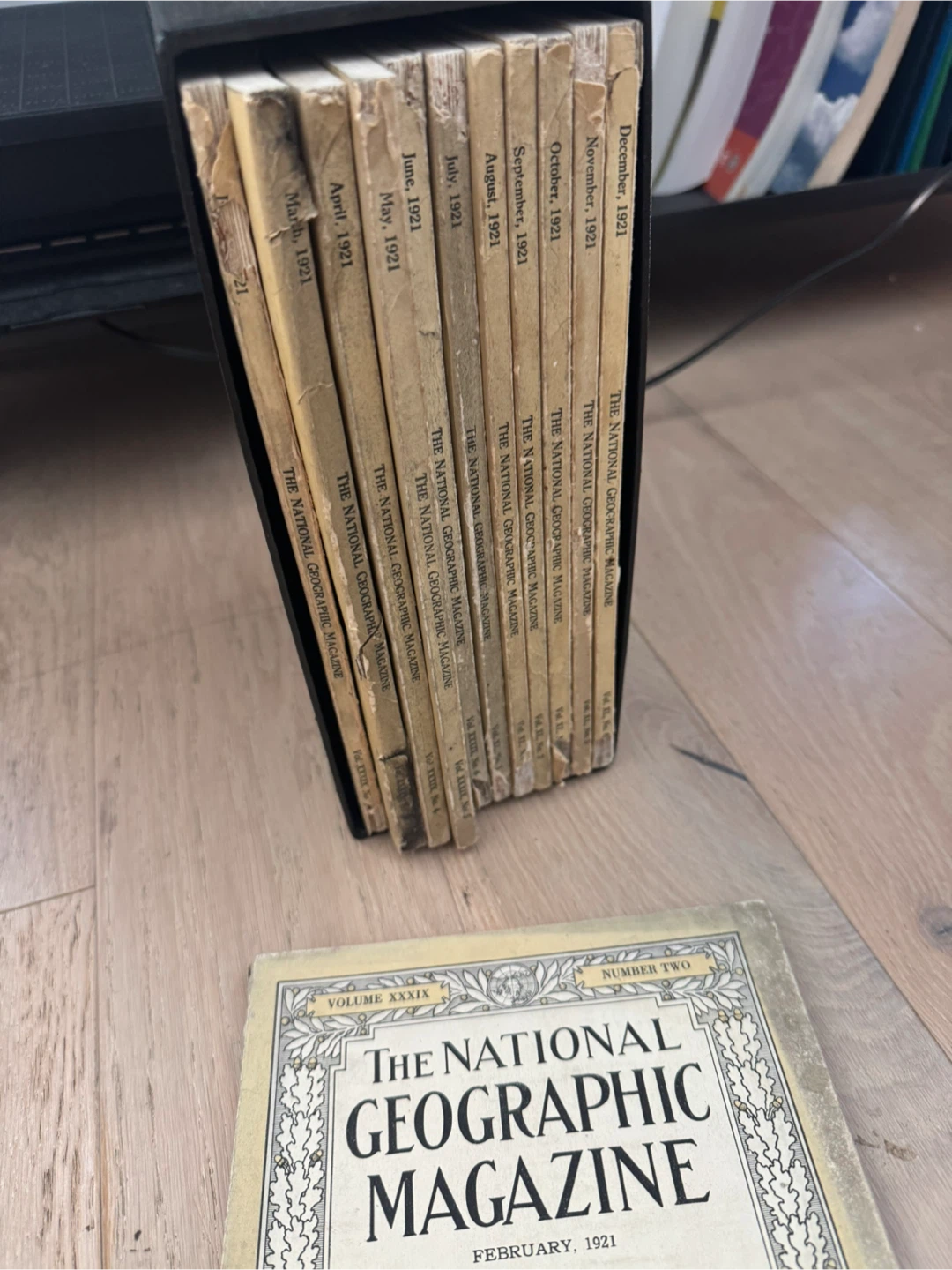 National Geographic Magazine 1921 Collection