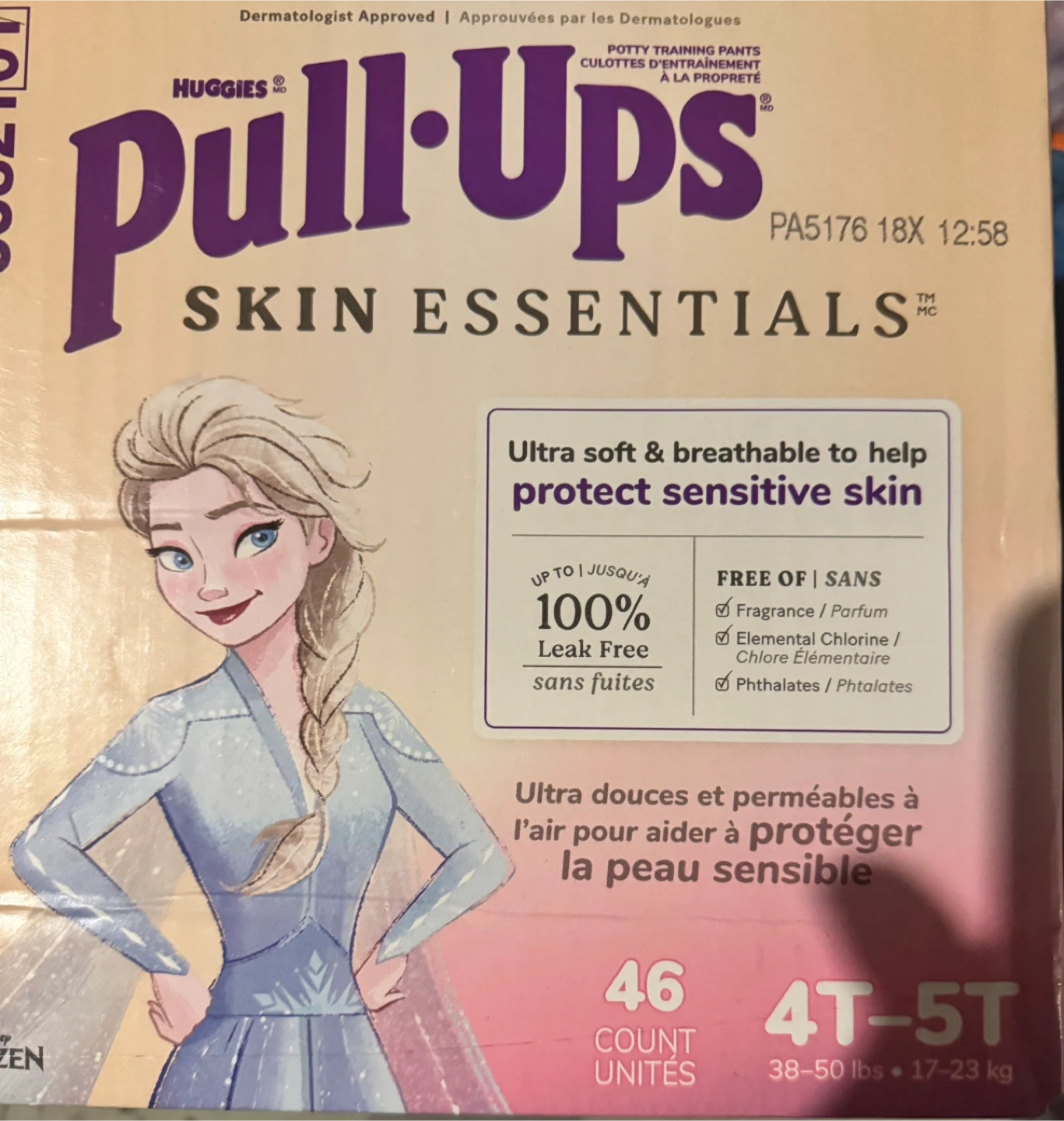 Huggies Pull-Ups Skin Essentials 4T-5T (38-50 lbs)