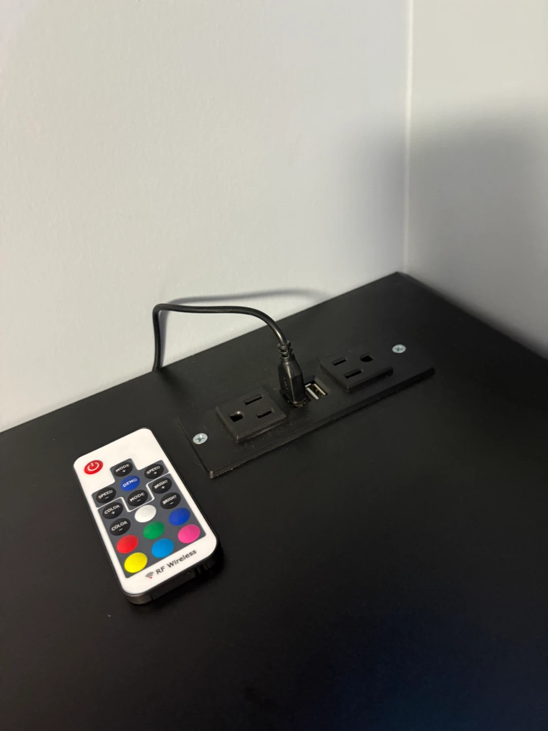 BEWISHOME Black 6-Drawer Dresser with Charging Station - photo 4