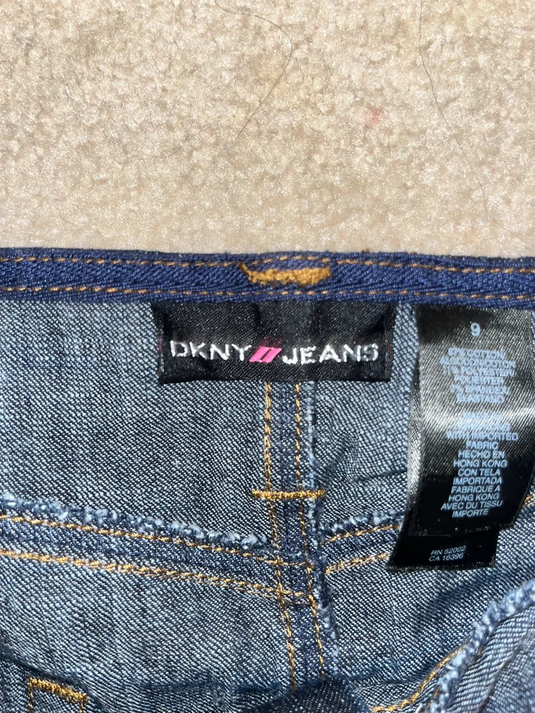 DKNY Jeans Denim Mini Skirt - Size 9 image indicator(2)
