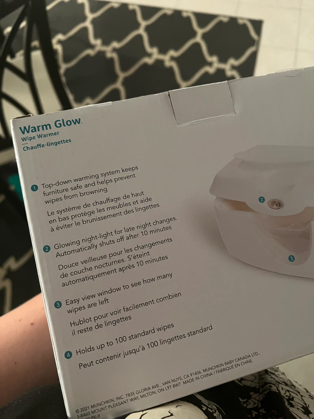 Munchkin Warm Glow Wipe Warmer - New in Box! - photo 2