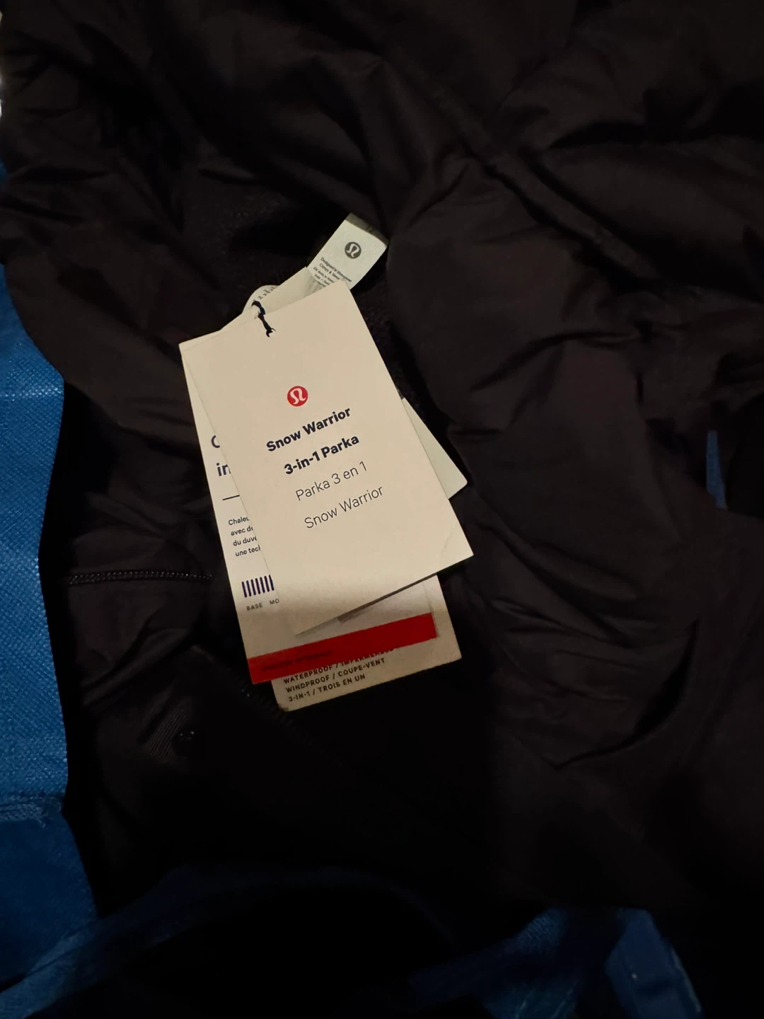 Lululemon Snow Warrior 600-Down-Fill 3-in-1 Parka - Size 12 - photo 2