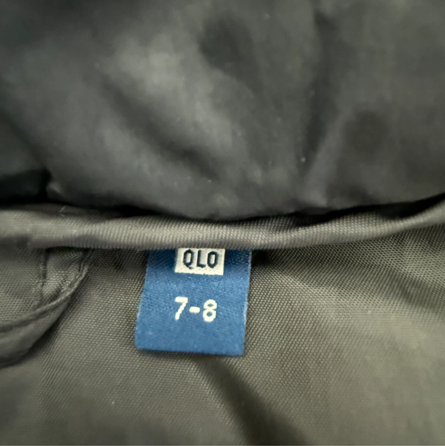 Uniqlo Black Puffer Jacket - Size 7-8 - photo 3