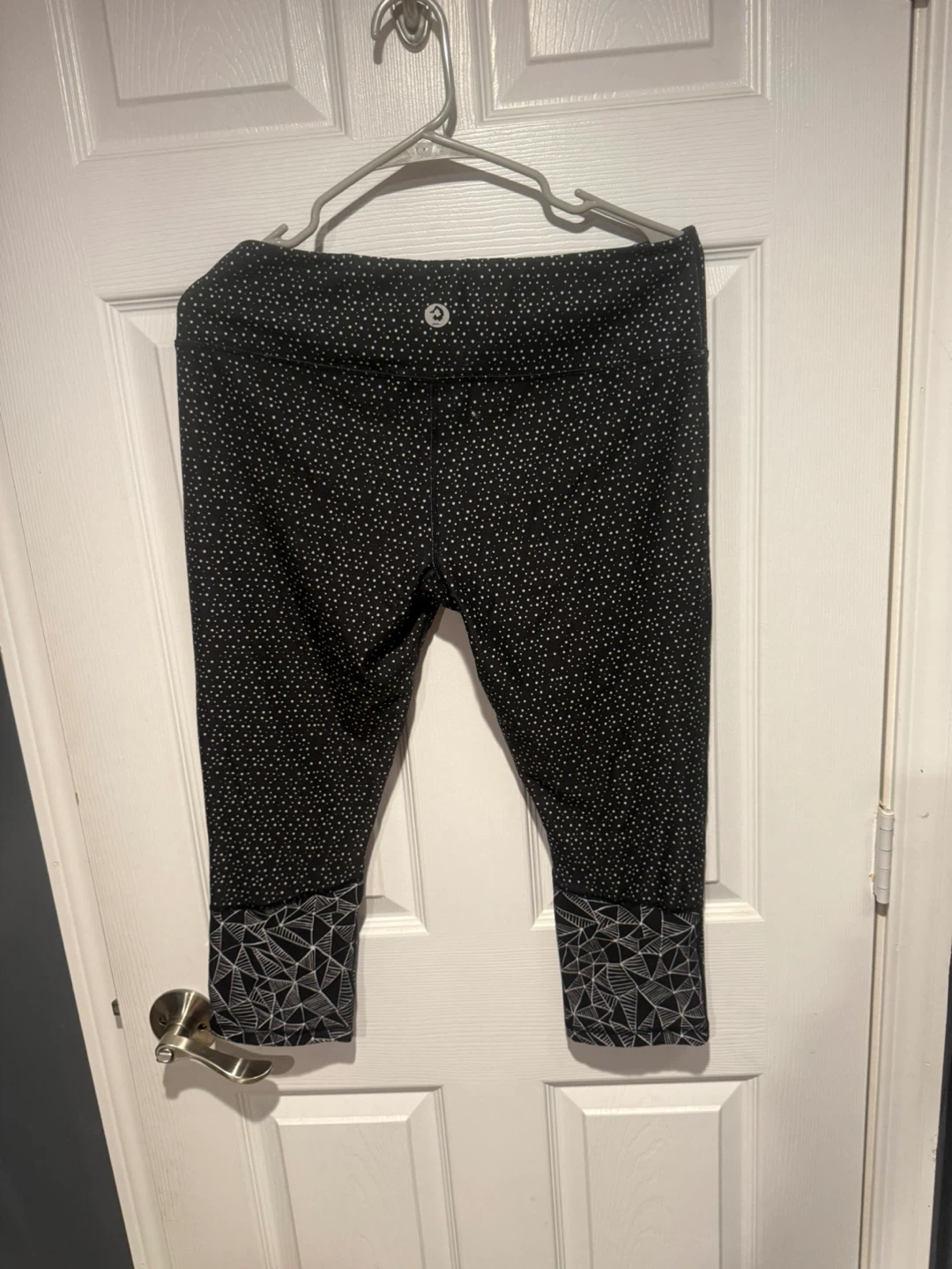 Scorpio Sol Black Patterned Leggings - Size L - photo 3