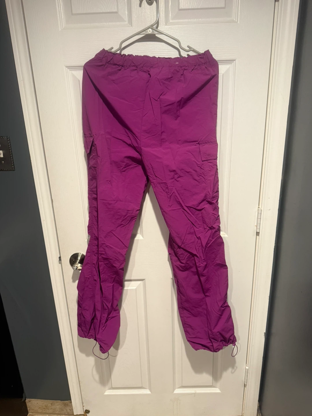 Love Tree Purple Cargo Pants - Size M - photo 2