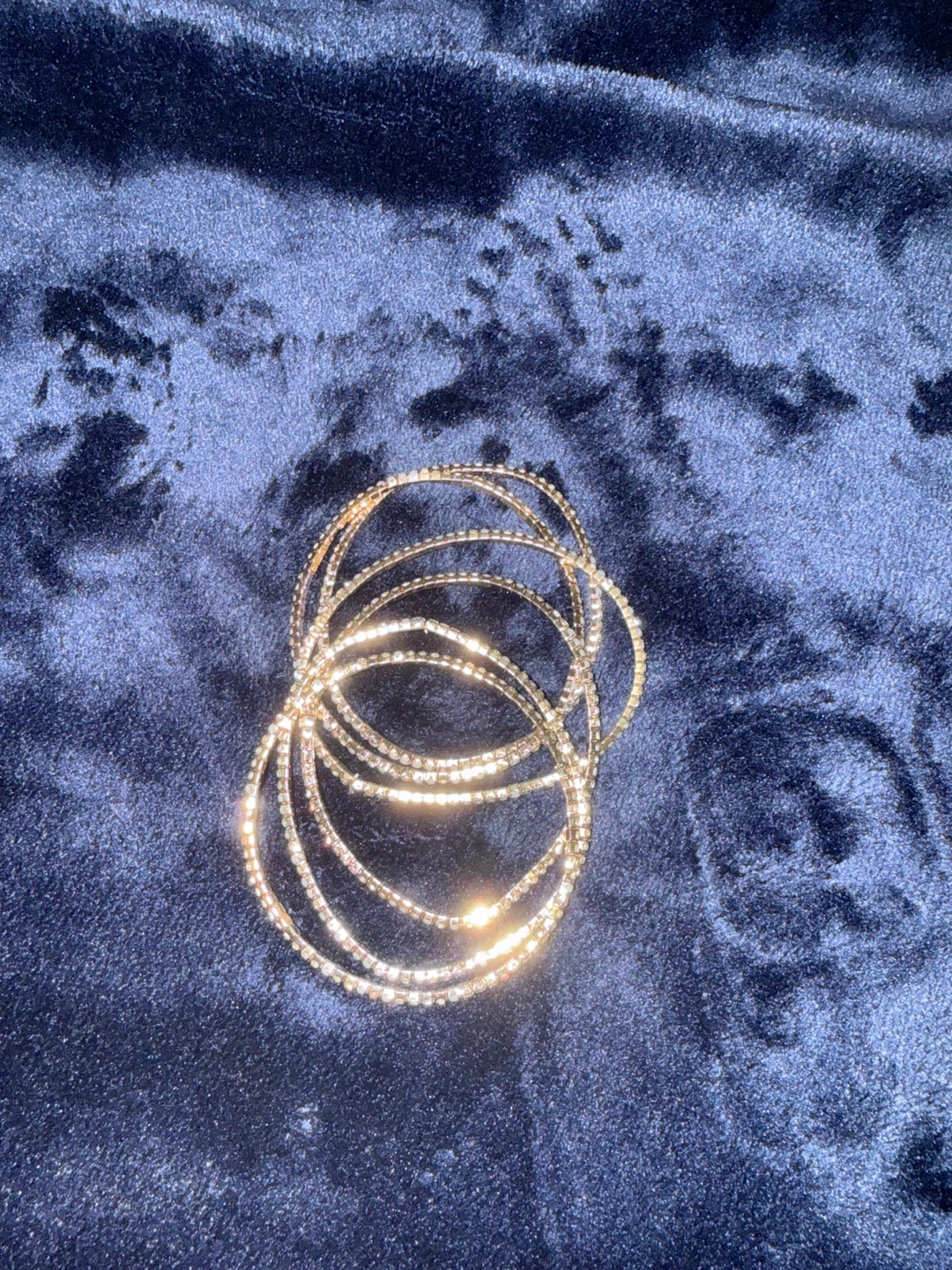 Set of sparkly bracelets - photo 2