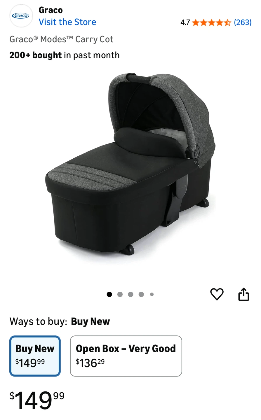 Graco Modes Carry Cot