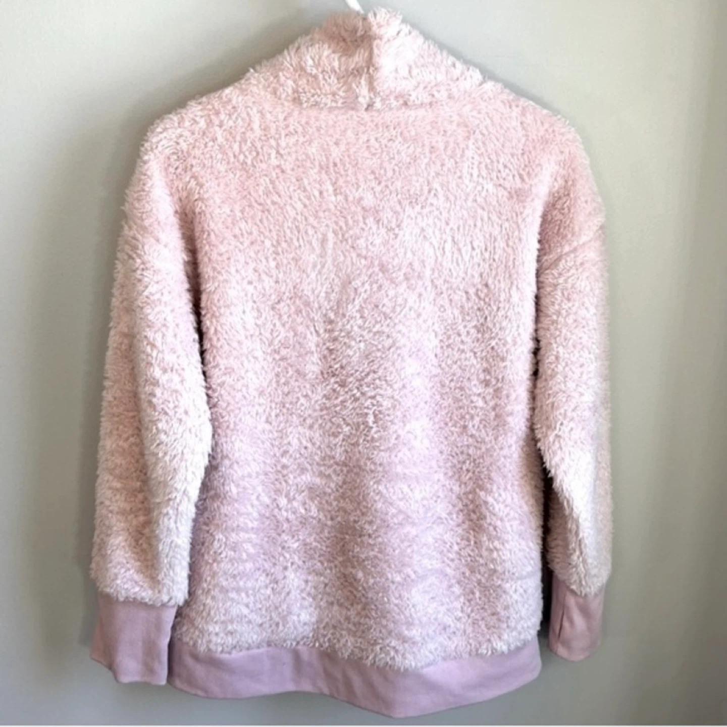 Winners Fuzzy Teddy Long Sleeve Turtleneck Sweater Size M Winter - photo 4