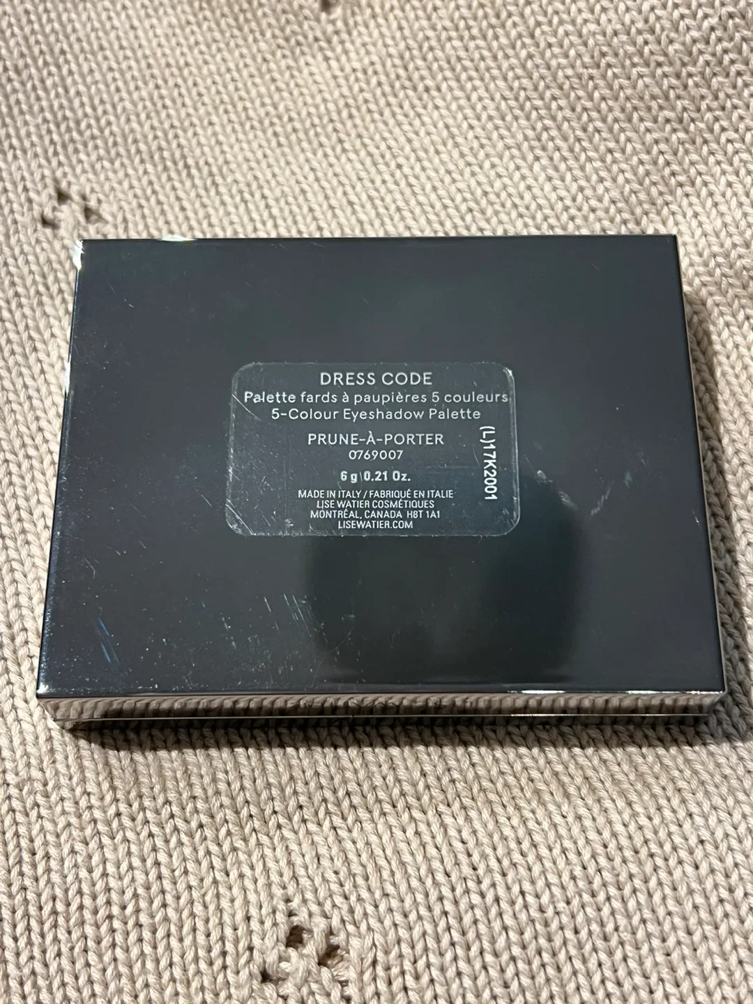 Lise Watier Dress Code 5-Colour Eyeshadow Palette image indicator(4)