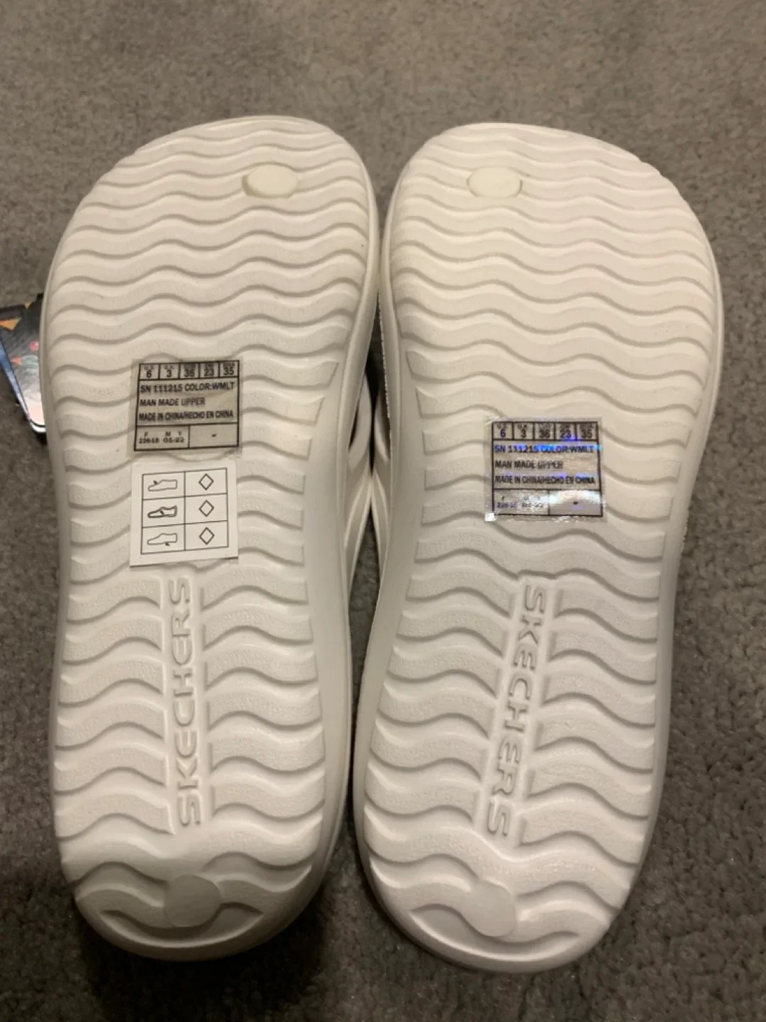 Skechers Foamies Bay Breeze Tie Dye Sandals - Size 6 image indicator(4)