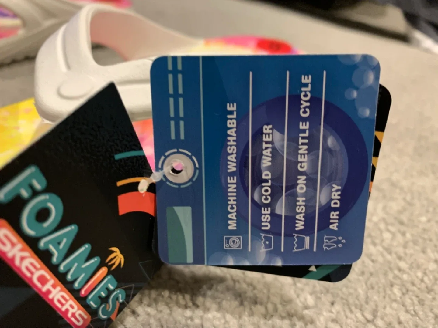 Skechers Foamies Bay Breeze Tie Dye Sandals - Size 6 image indicator(10)