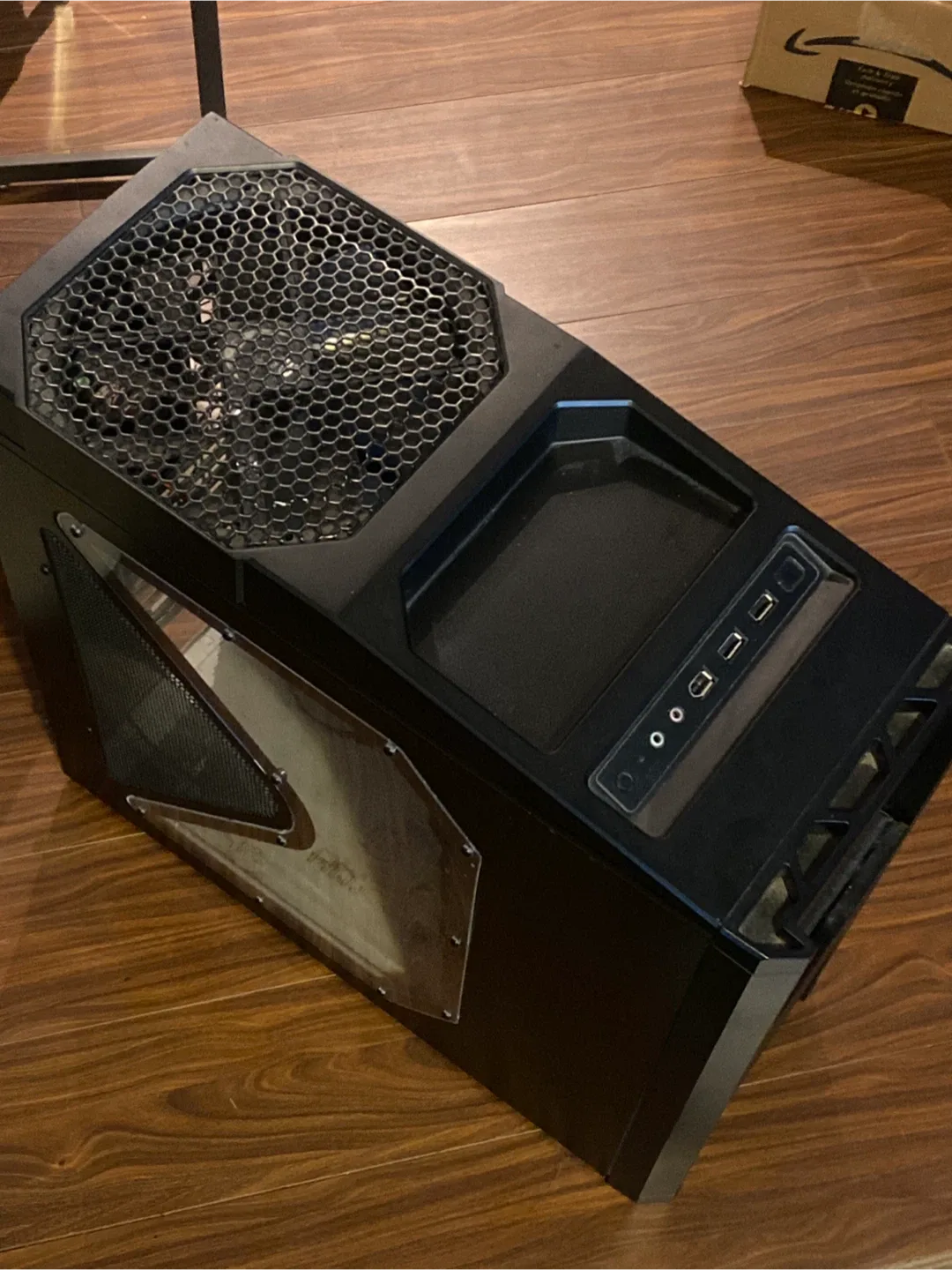 Black PC Case Antech Design image indicator(2)