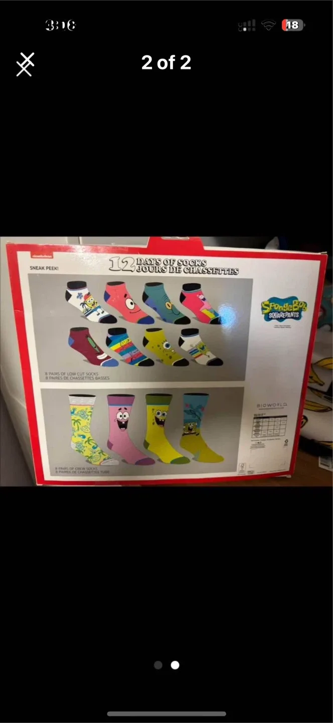 SpongeBob Socks image indicator(2)