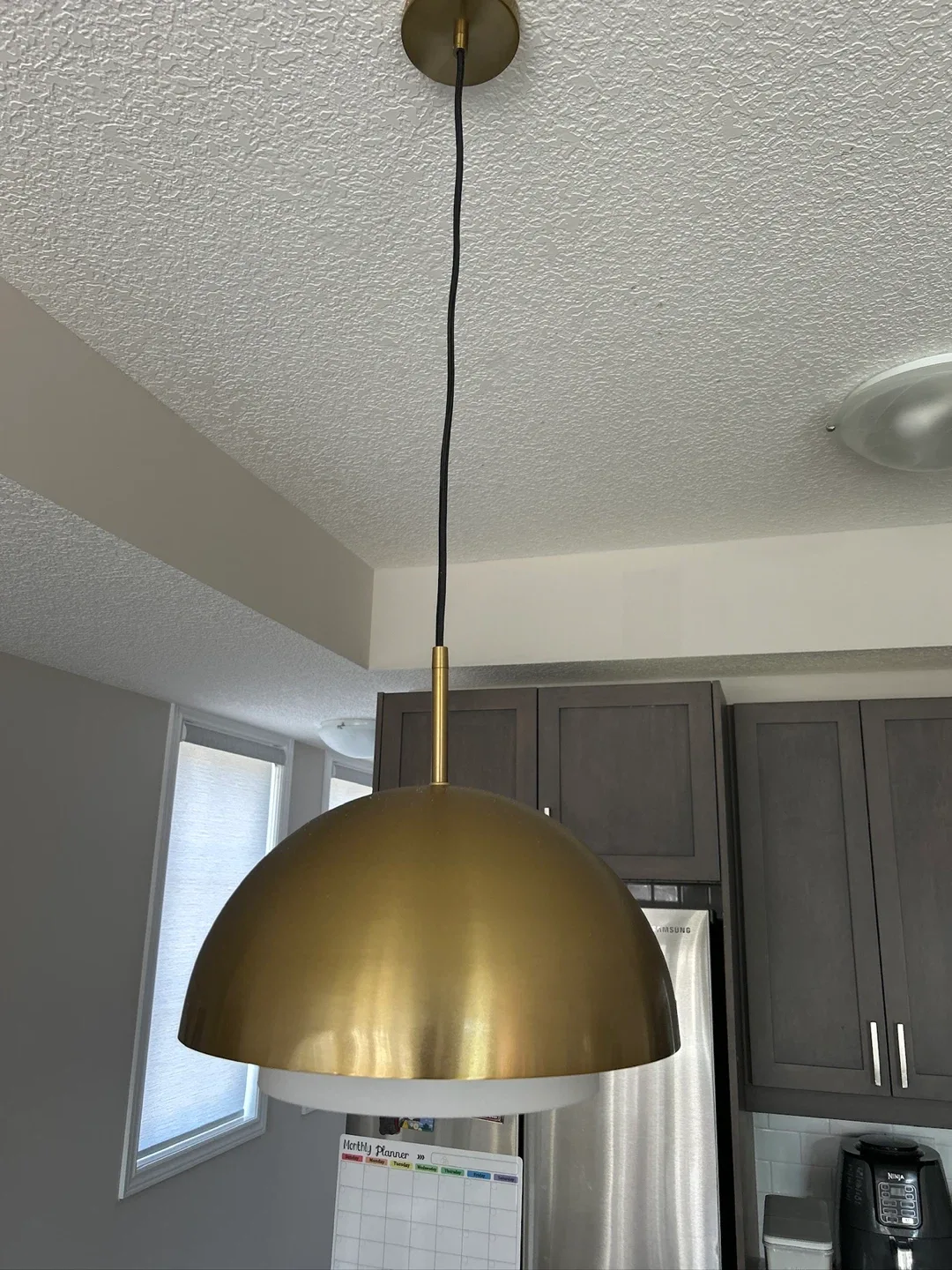 Gold Dome Pendant Light image indicator(4)