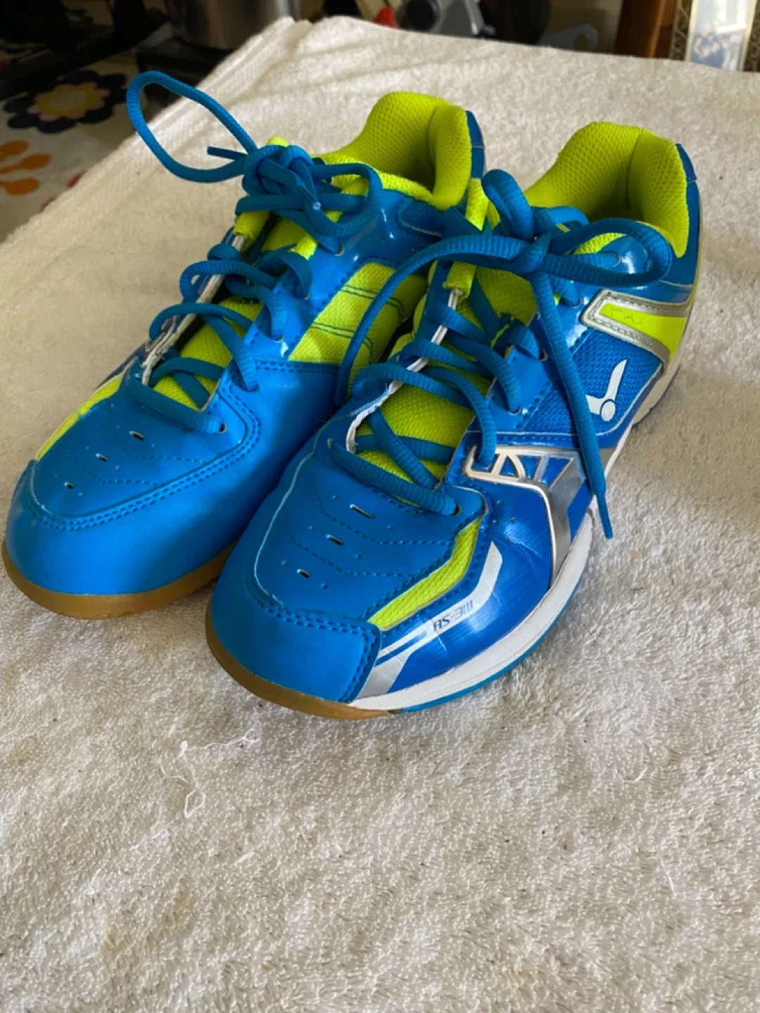 Victor RS-311 Badminton/Squash Shoes - Blue & Green image indicator(4)