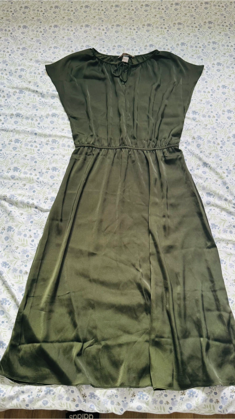 H&M Olive Green Dress - Size S