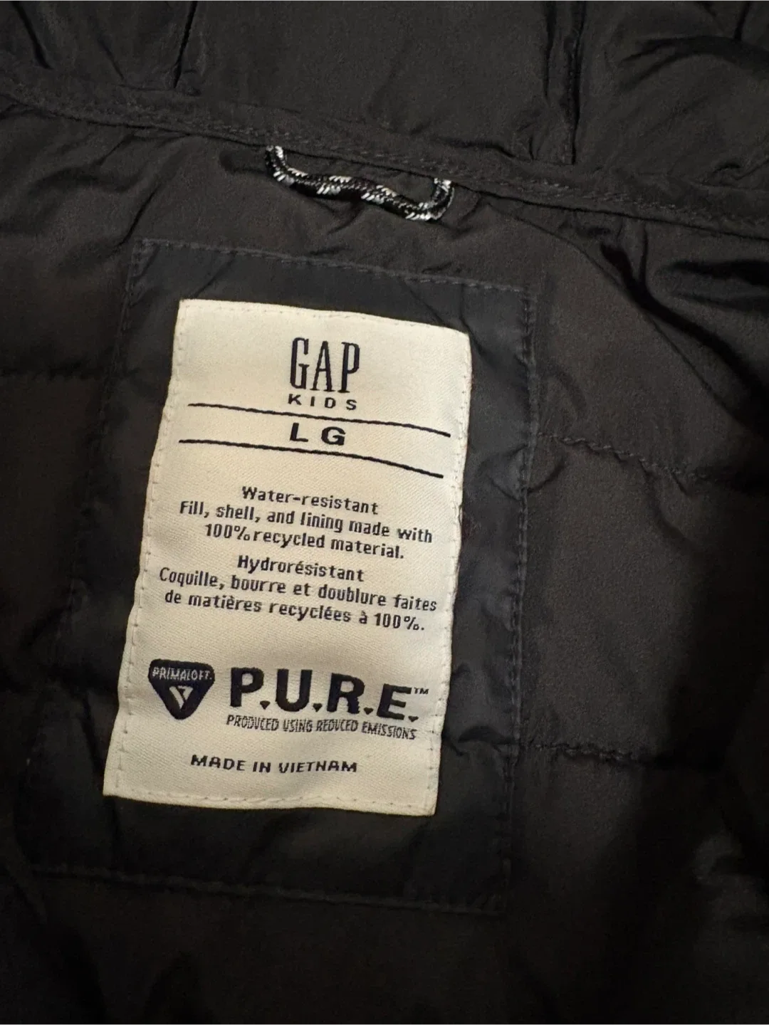 Gap Kids Puffer Jacket - Size L image indicator(2)