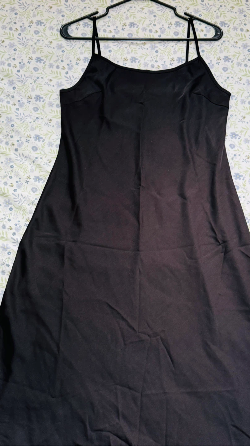Black Slip Dress