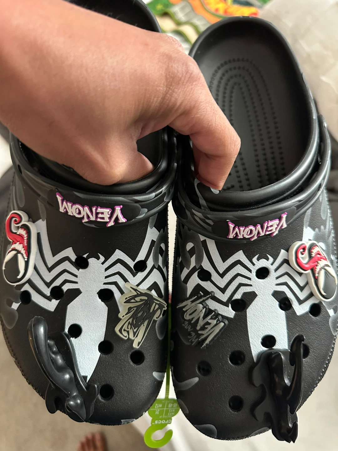 Crocs x Marvel Venom Clogs - Size 13