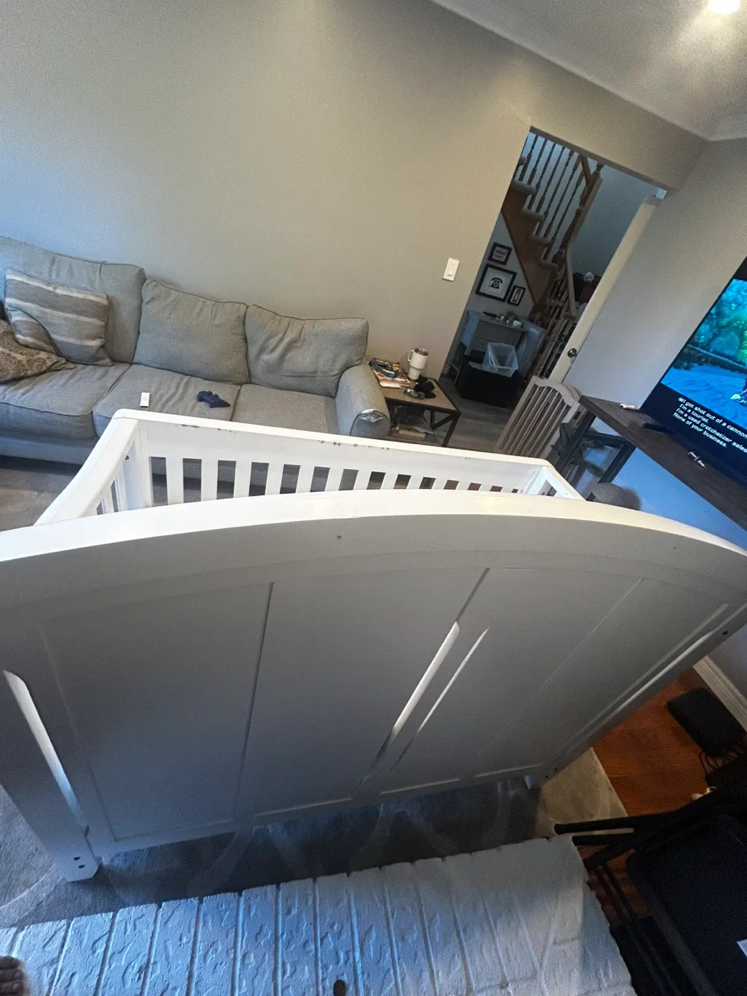 White Baby Crib image indicator(6)