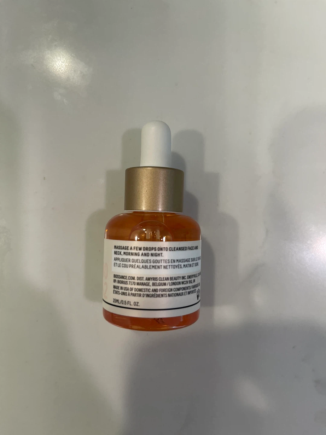 Biossance Squalane + Vitamin C Rose Oil 15ml - photo 3