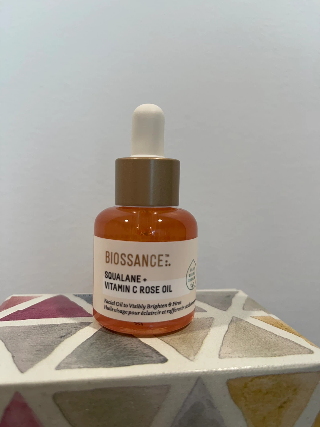 Biossance Squalane + Vitamin C Rose Oil 15ml
