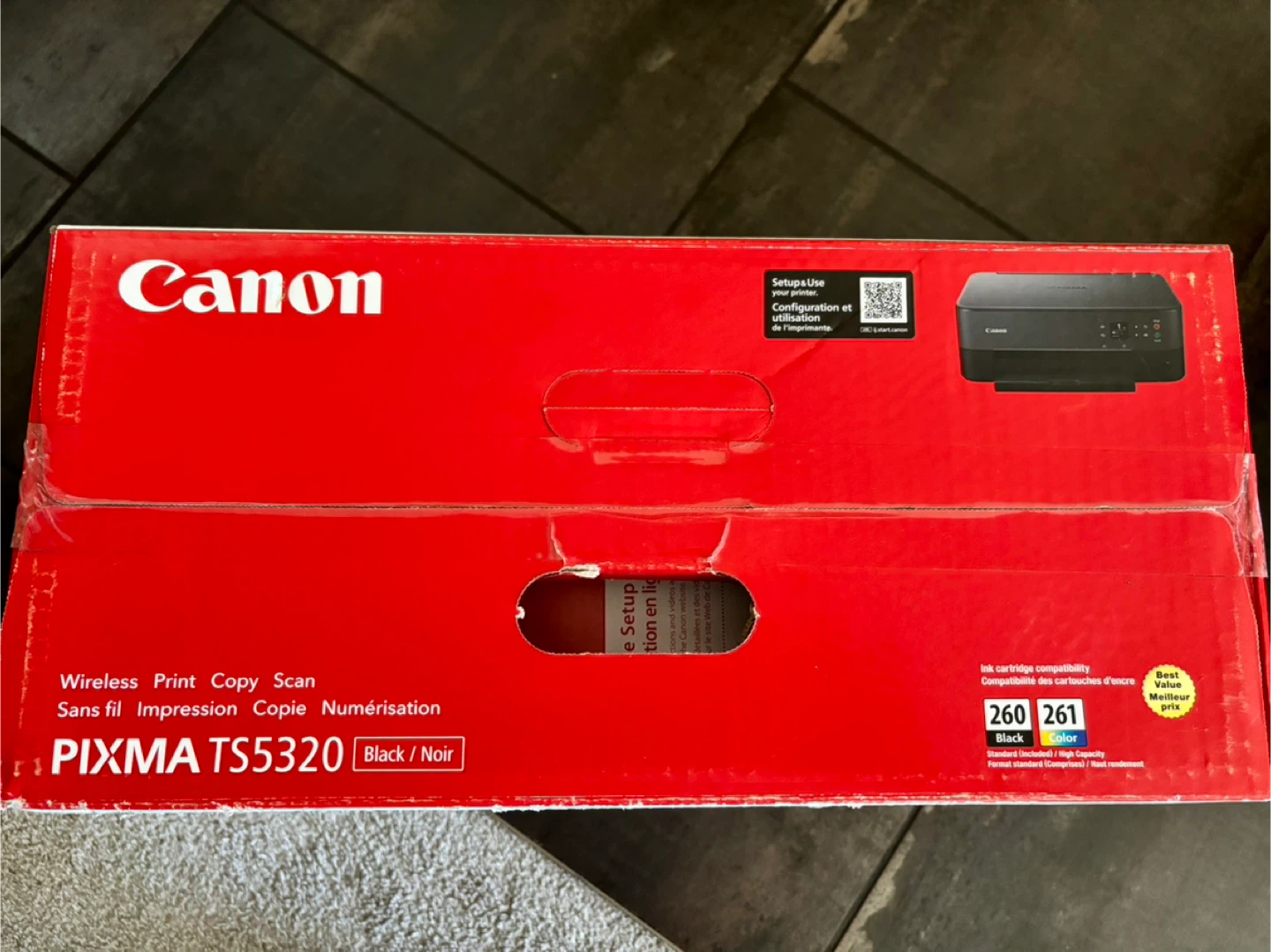 Canon PIXMA TS5320 Wireless Printer - Black - photo 3