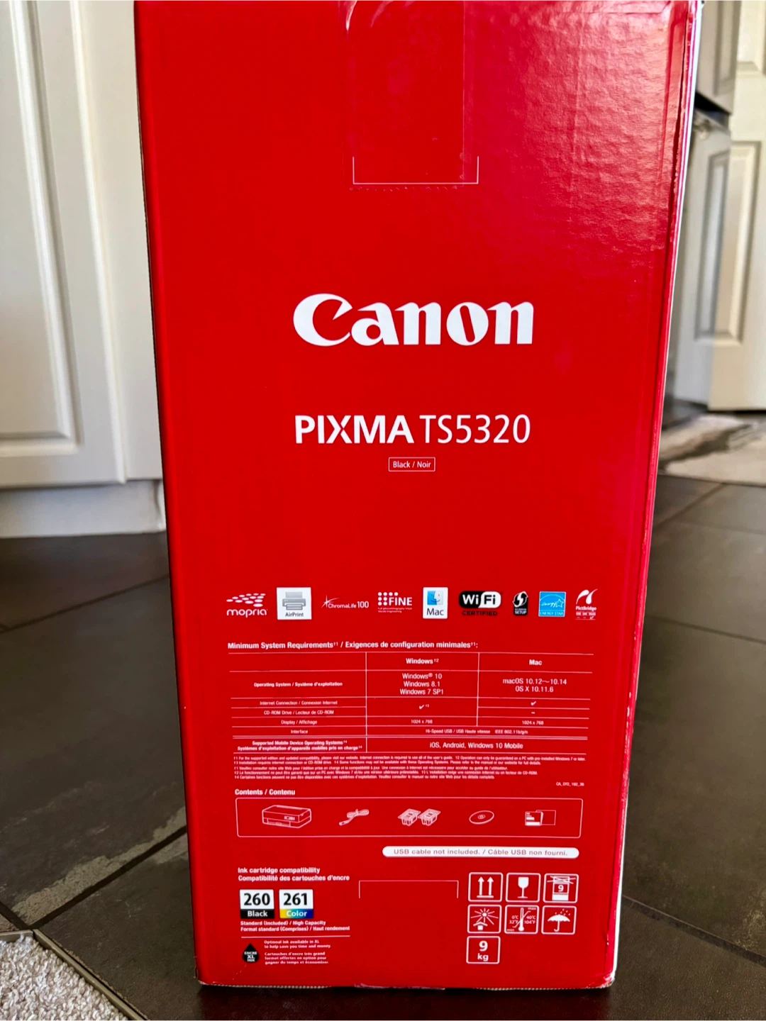 Canon PIXMA TS5320 Wireless Printer - Black - photo 4