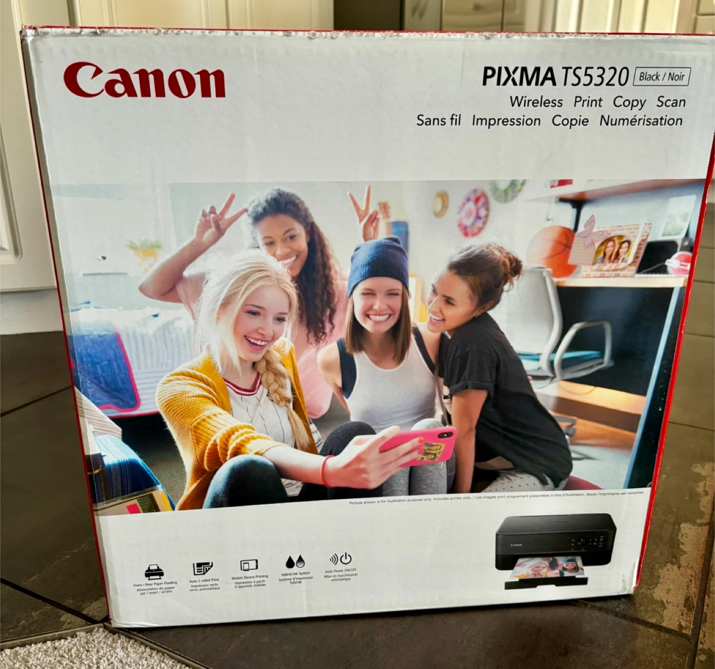 Canon PIXMA TS5320 Wireless Printer - Black