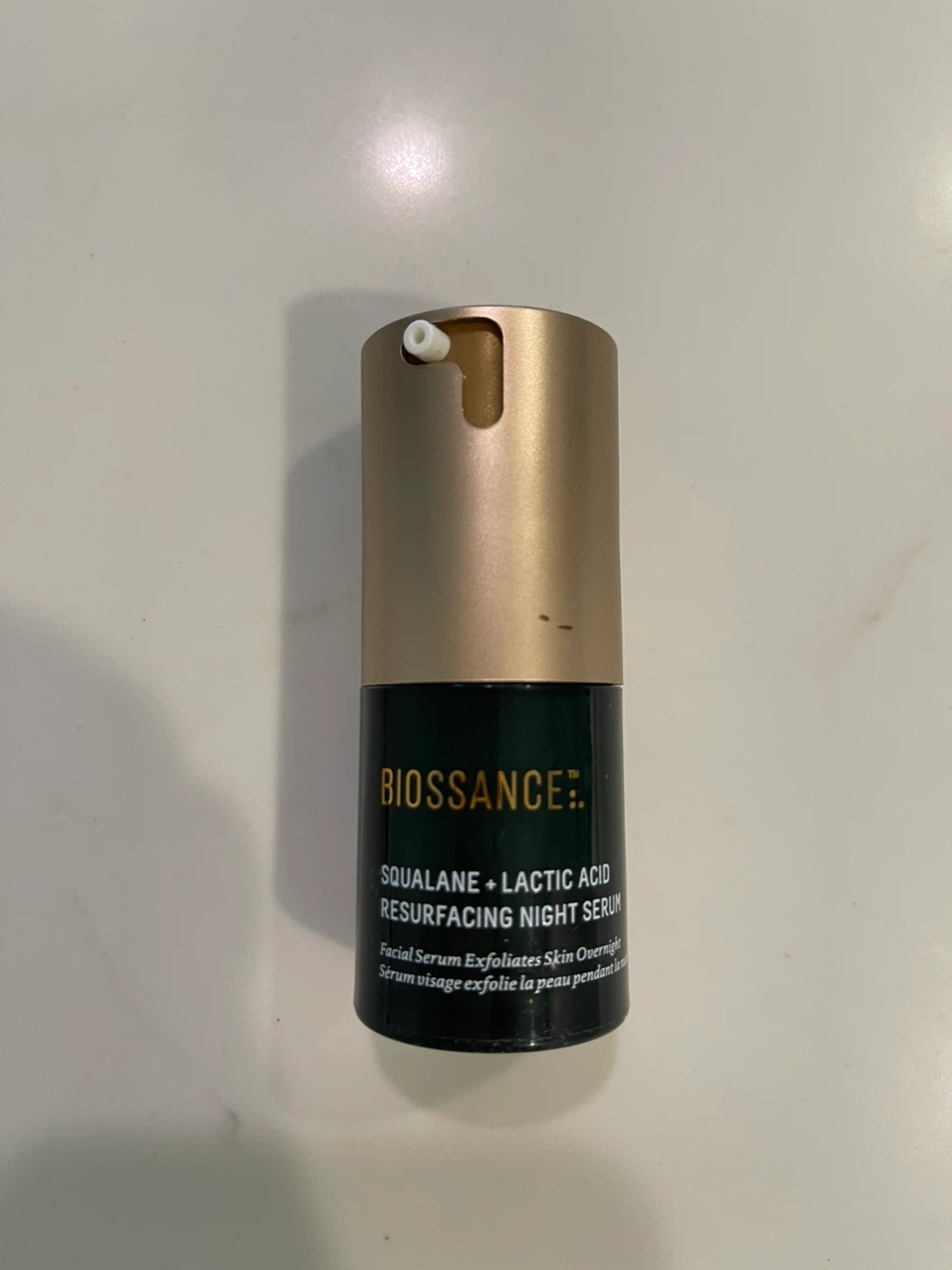 Biossance Squalane + Lactic Acid Resurfacing Night Serum