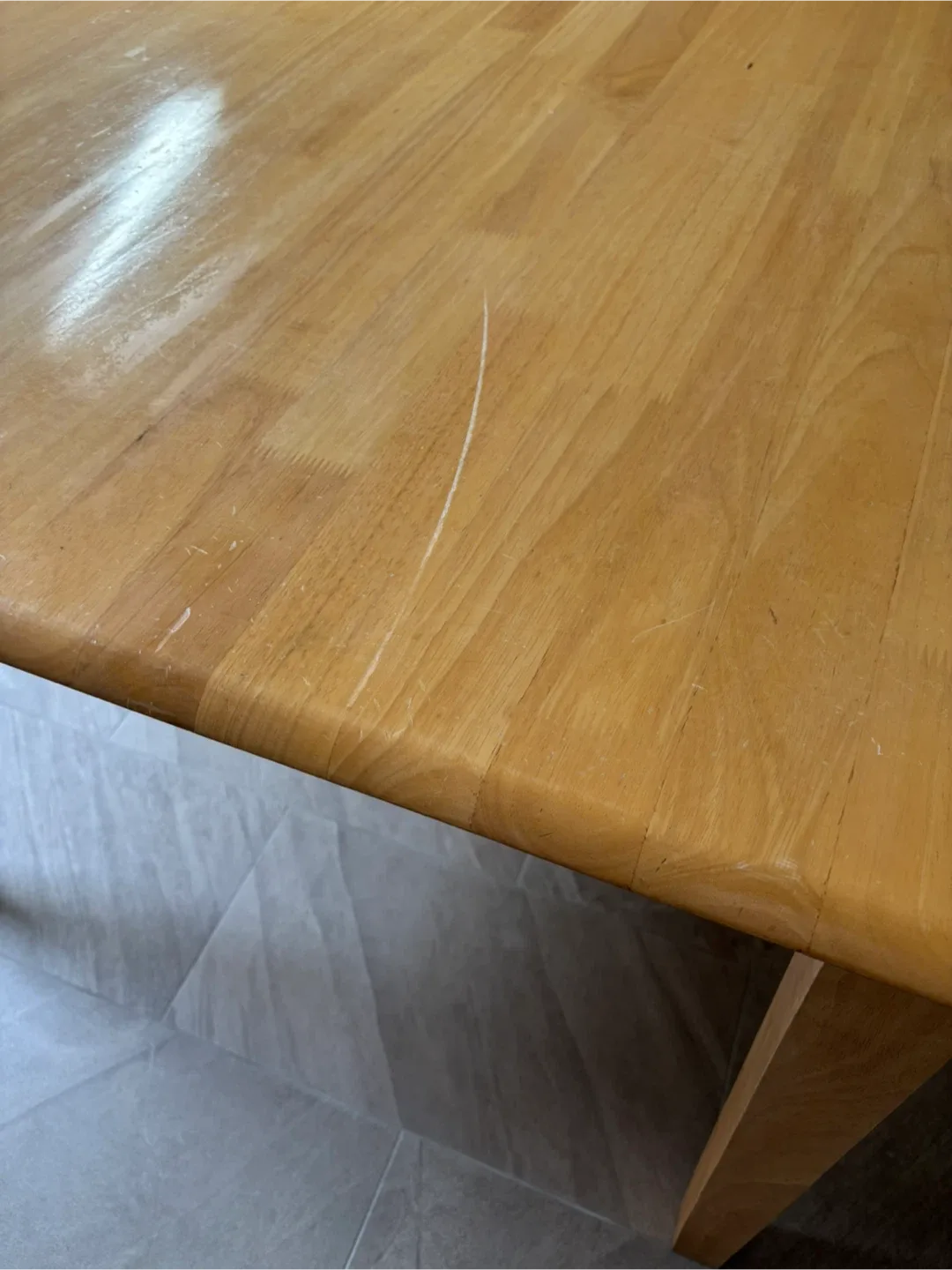 Wooden Dining square Table image indicator(3)