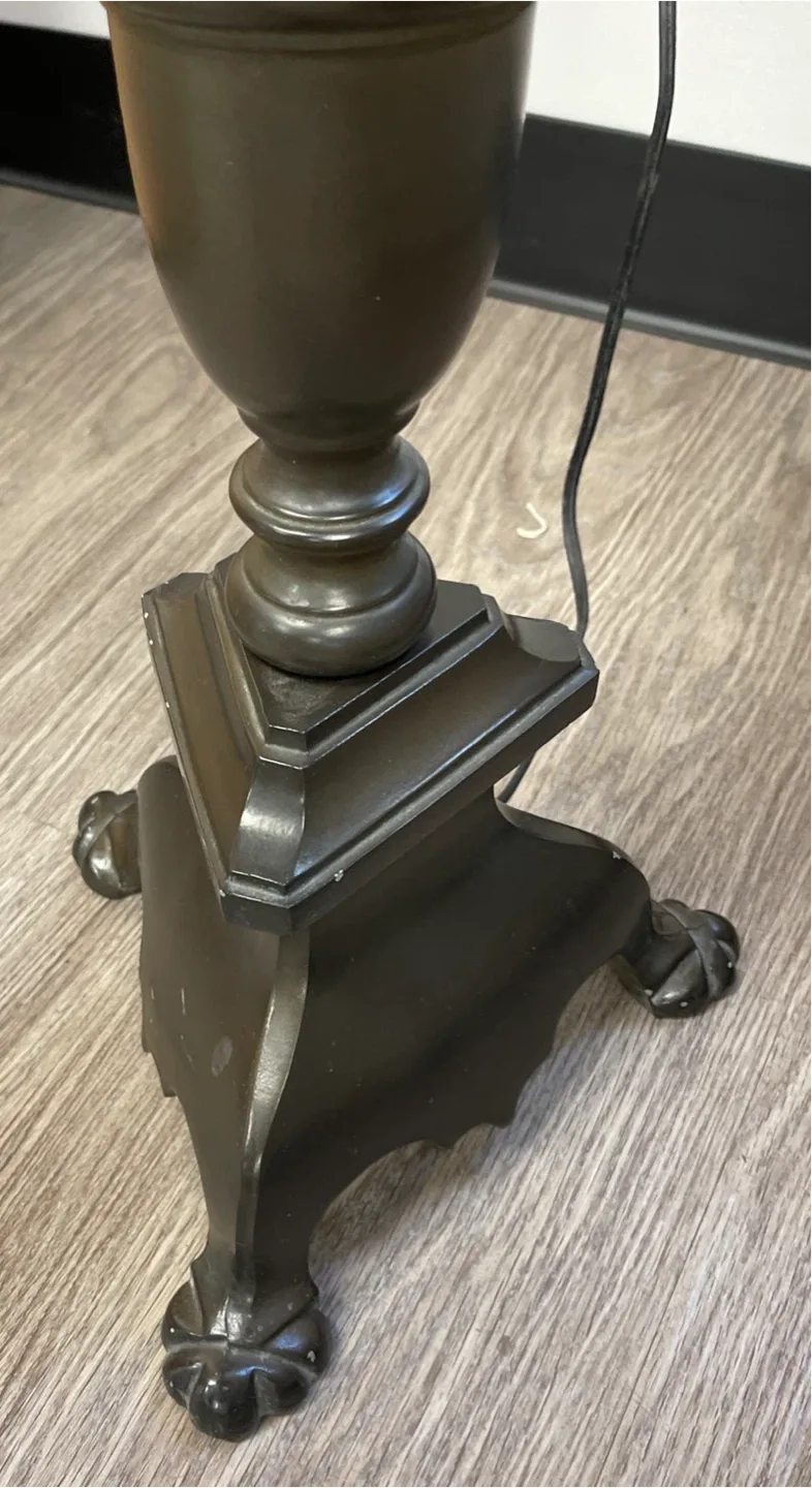 Heavy Weighted Floor Lamp Tri light image indicator(2)