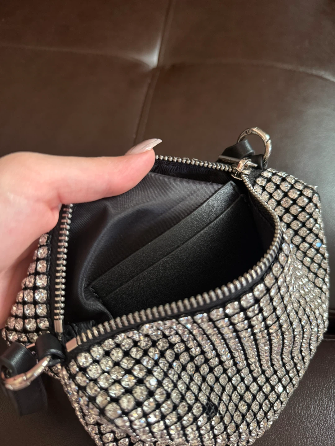 Alexander Wang Rhinestone Mini Bag - photo 3
