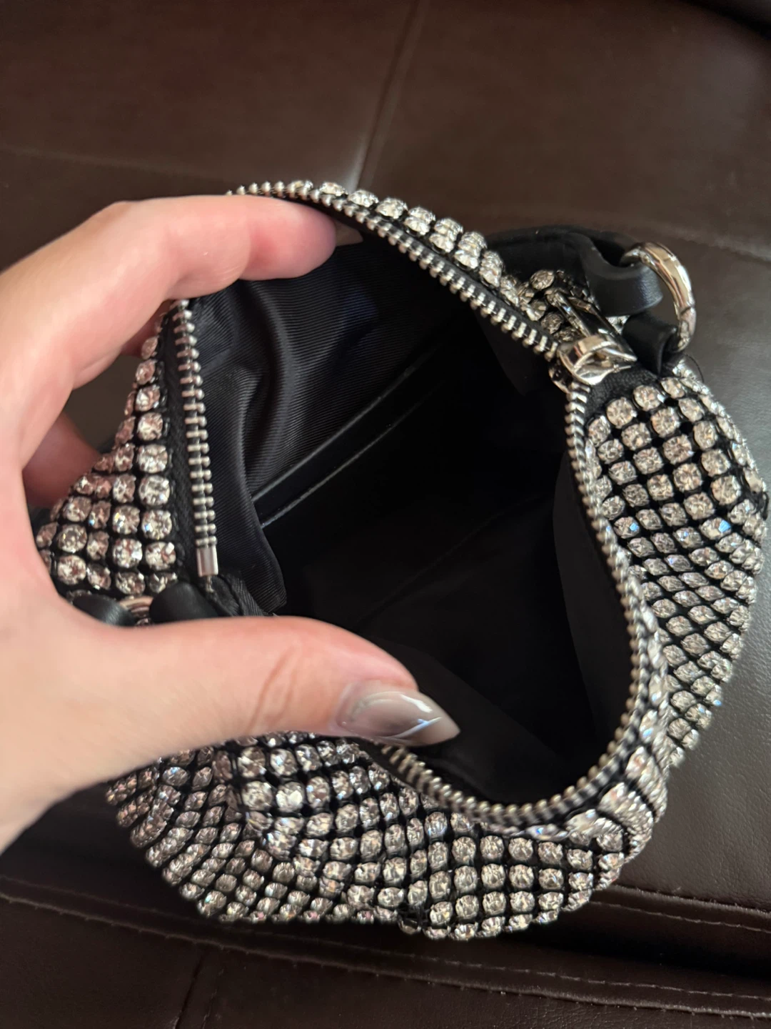 Alexander Wang Rhinestone Mini Bag - photo 2